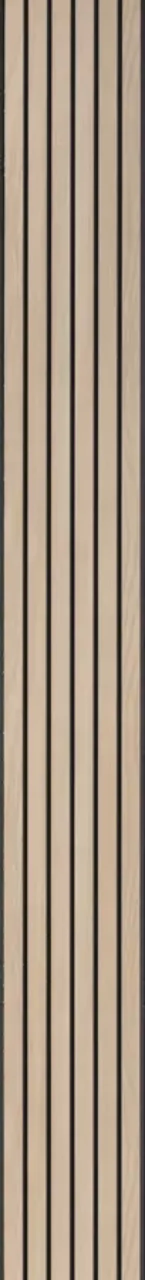 Geen Lattenwand MDF Darwin licht eiken 260x29,6cm, dikte 12mm 1.53m² (2stuks)