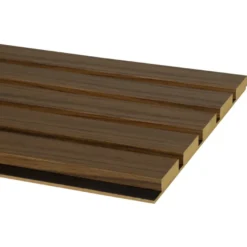 Lattenwand MDF Decowall Essential walnoot 260x30cm, 2 stuks (1.56m2)
