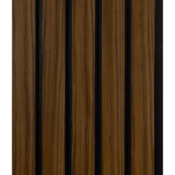 Lattenwand MDF Decowall Essential walnoot 260x30cm, 2 stuks (1.56m2)
