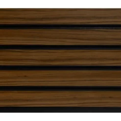 Lattenwand MDF Decowall Essential walnoot 260x30cm, 2 stuks (1.56m2)