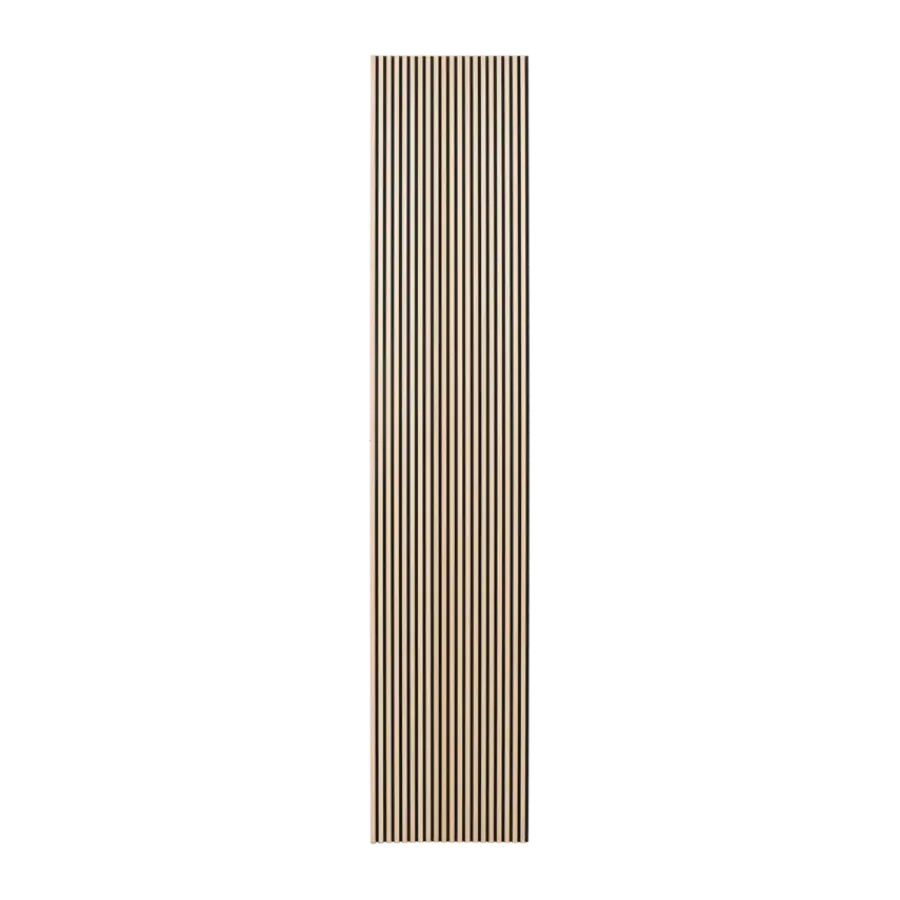 Geen Lattenwand Melbourne 260x52 cm licht eiken, dikte 9,7 mm 2 stuks per pak
