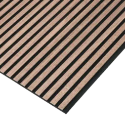 Geen Lattenwand Melbourne 260x52cm walnoot, dikte 9,7 mm 2 stuks per pak Discount