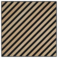 Silentlines Lattenwand tegel Hongaarse punt licht eiken 55,3x55,3 cm, dikte 22 mm - 2 stuks per pak