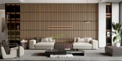 Silentlines Lattenwand tegel 55,3x55,3 cm licht eiken, dikte 22 mm - 2 stuks (0,612m²) Outlet