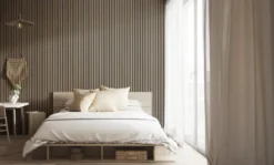 Silentlines Lattenwand vilt op vilt licht bruin 260 x 52,5 cm dikte 9+9 mm 2.73m² Discount