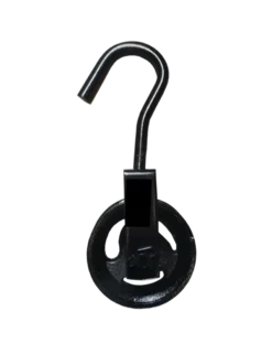 Ledent katrol haak metaal 75 mm Outlet