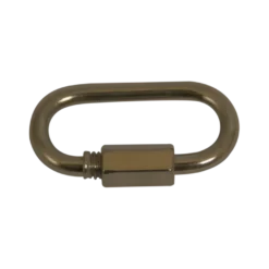 Ledent kettingsluiting 4 mm met moer verzinkt (2 stuks)