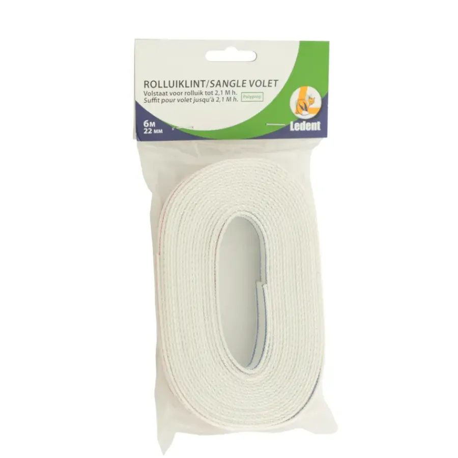 Ledent rolluiklint 22 mm 6 m Outlet