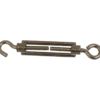Ledent spanwartel haak/oog verzinkt 6 mm (2 stuks)