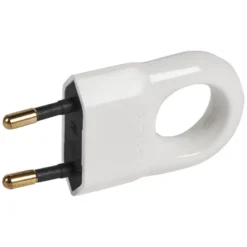 Legrand Eurostekker met Trekoog Wit Best