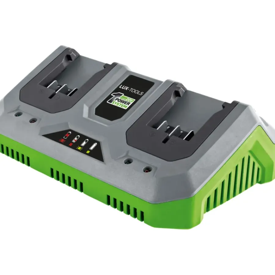 LUX 20V dubbele acculader Sale
