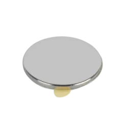 Magneetschijf Neodymium Klevend Zilver 19mm 4 stuks