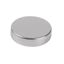 Magneetschijf Neodymium zilver 12x3mm 6 stuks