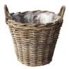 Mand Antique D30 H23CM Grijs