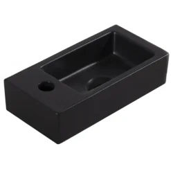 Marho fonteinset compleet links Ondine S mini mat zwart
