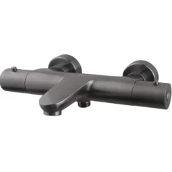 Marho Valdra thermostatische badmengkraan gun metal