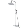 Marho Valdra thermostatische regendouche set opbouw chroom