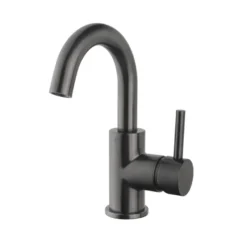 Marho Valdra wastafelkraan met draaibare uitloop gunmetal