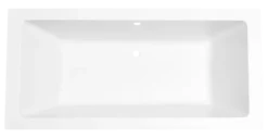 Marho Zephyra SQ inbouw duo ligbad glanzend wit 190 x 90 x 49 cm