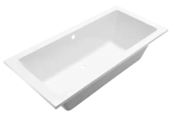 Marho Zephyra SQ inbouw duo ligbad mat wit 180 x 80 x 49 cm