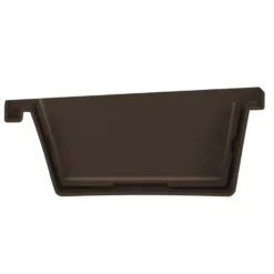 Martens bakgoot eindstuk 125 mm links bruin Discount