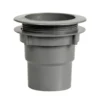 Martens bakgoot 125 mm uitloop met wartel grijs 70-80 mm Clearance