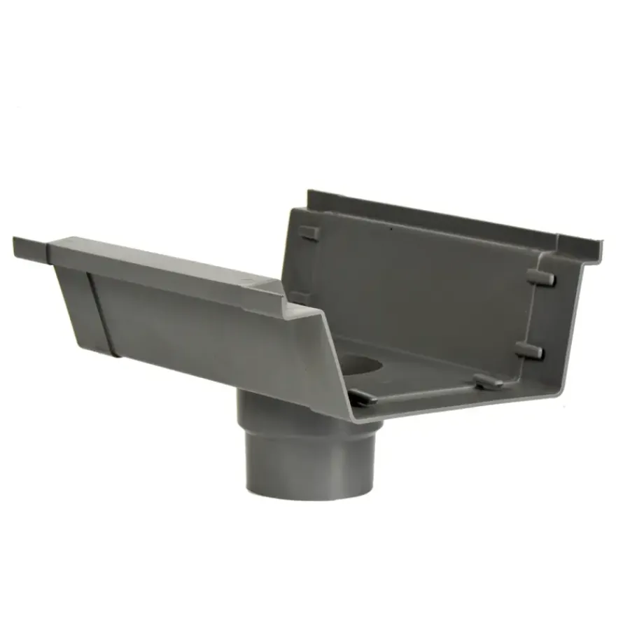 Martens bakgootuitloop grijs 125 mm Clearance