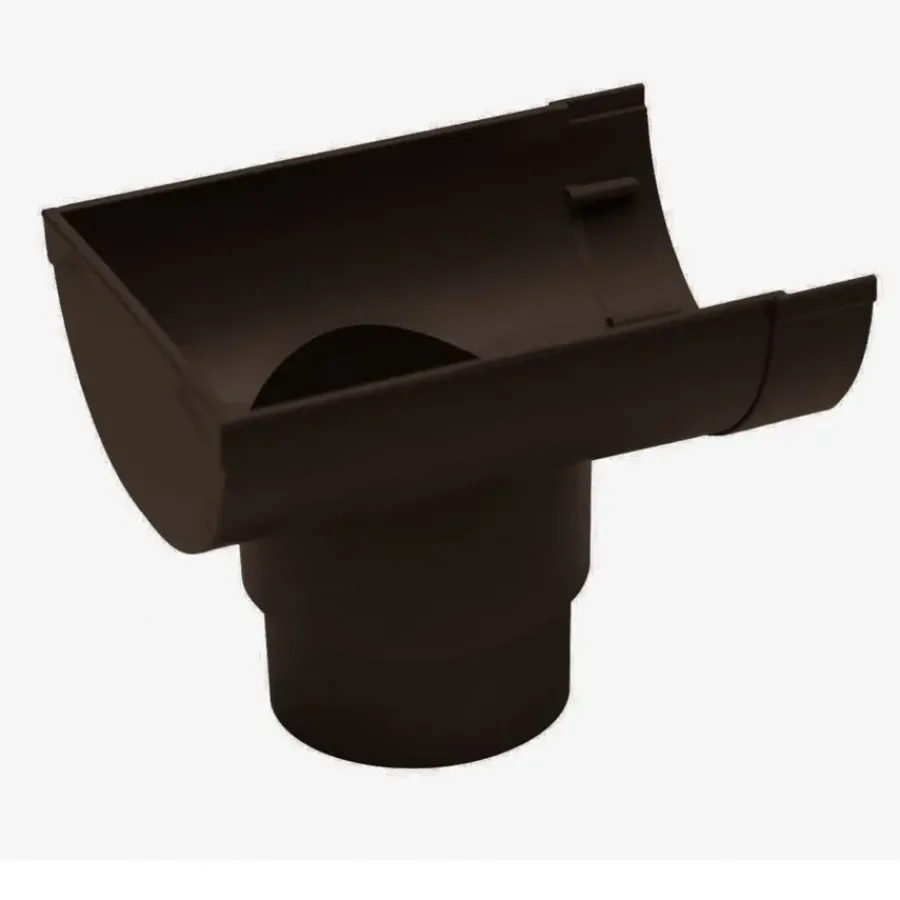 Martens mastgoot einduitloop 100 mm bruin Discount