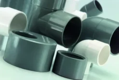 Martens PVC bocht 45° grijs 2x mof 50 mm Hot