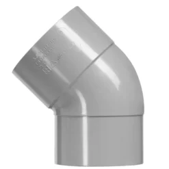 Martens PVC bocht 45° grijs 1x mof 40 mm Hot