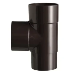 Martens PVC T-stuk 90° Bruin Mof/ Verjongd 70 x 70 mm Hot