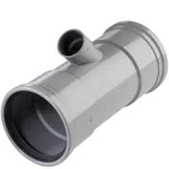 Martens T-stuk 45° PVC grijs 2x schuifmof 1x lijmverbinding 110x40x110 mm Outlet