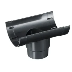 Martens uitloop t.b.v. mastgoot antraciet 100 mm Discount