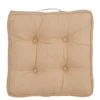 Matraskussen 45 x 45 x 7 cm beige