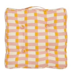 Matraskussen 45 x 45 x 7 cm oranje