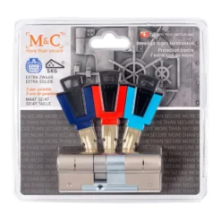 M&C veiligheidscilinder 32/47 mm SKG 3-sterren New
