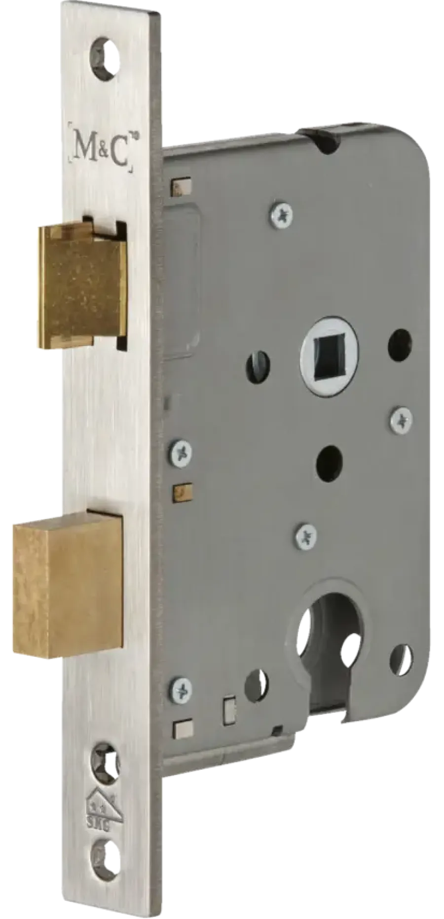 M&C veiligheidsslot met sluitkom SKG 2-sterren 55 mm Doorn 50mm PC 55mm Online