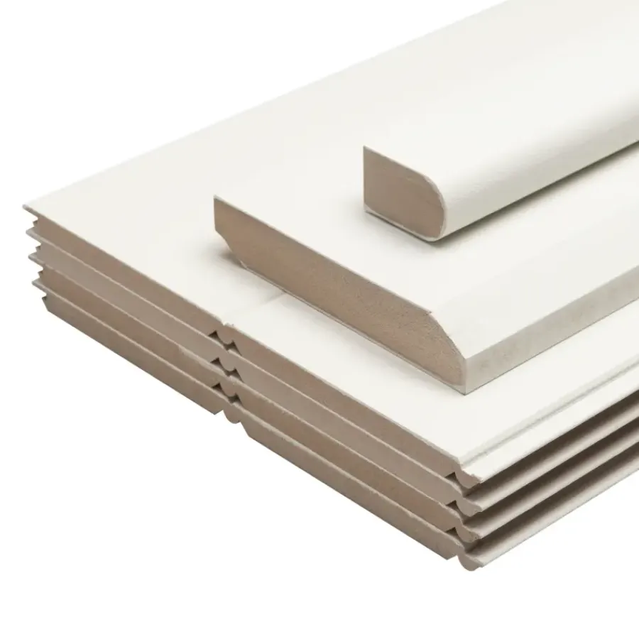 Geen MDF lambriseringsset compleet pakket wit circa 103 cm hoog (bestellen per 1,03 meter breed) Online