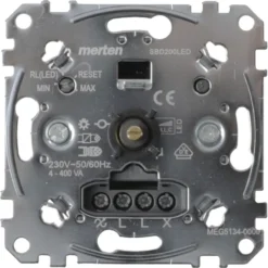 Schneider Electric Merten inbouw dimmer led/gloei/halogeen 4-400 watt