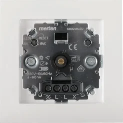Schneider Electric Merten inbouw dimmer led/gloei/halogeen 4-400 watt