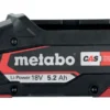 Metabo 18V accu 5.2Ah Discount