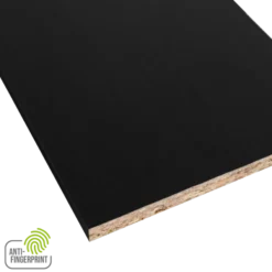 Geen Meubelpaneel antraciet essen ABS fingerprint proof 240x60 cm 18 mm Best