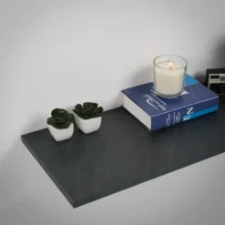 Geen Meubelpaneel leisteen ABS 240x60 cm 18 mm New