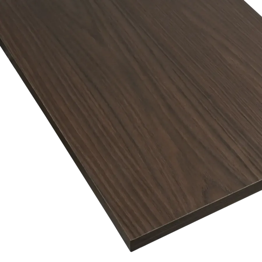 Geen Meubelpaneel marone eiken ABS 80x30 cm 18 mm Best
