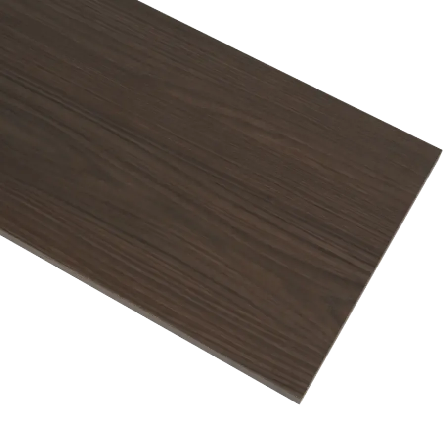 Geen Meubelpaneel marone eiken ABS 240x30 cm 18 mm Best