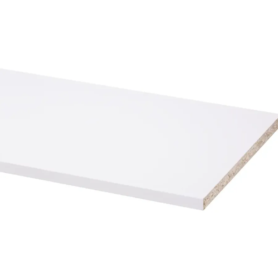 Geen Meubelpaneel wit 250x30 cm dikte 18 mm