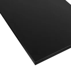 Geen Meubelpaneel zwart ABS 120x30 cm 18 mm Clearance