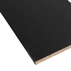 Geen Meubelpaneel zwart eiken ABS 240x60 cm 18 mm Online