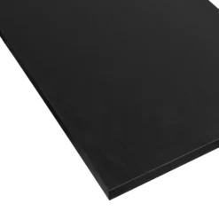 Geen Meubelpaneel zwart eiken ABS 120x30 cm 18 mm Outlet