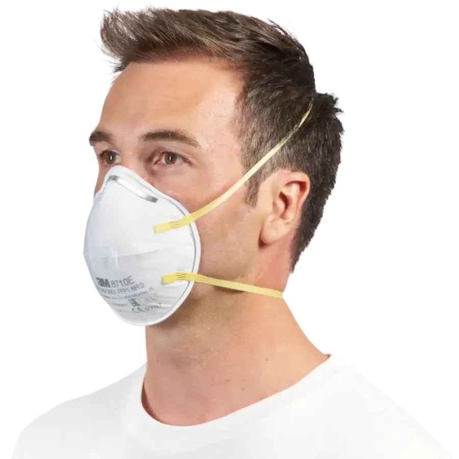 3M fijn stof masker cupvorm 8710C3N 3 stuks Hot